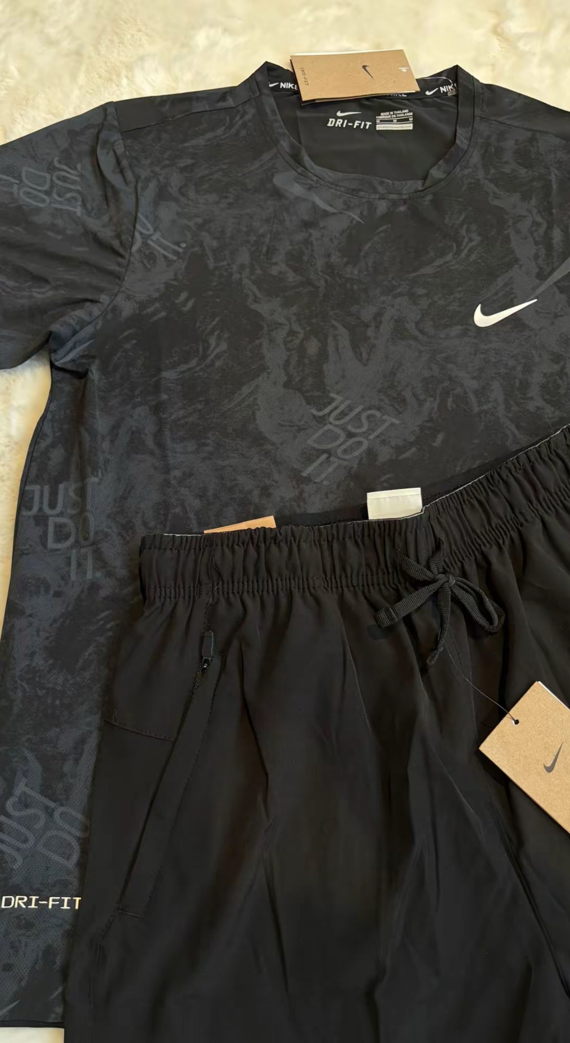 Ensemble Running Nike Noir